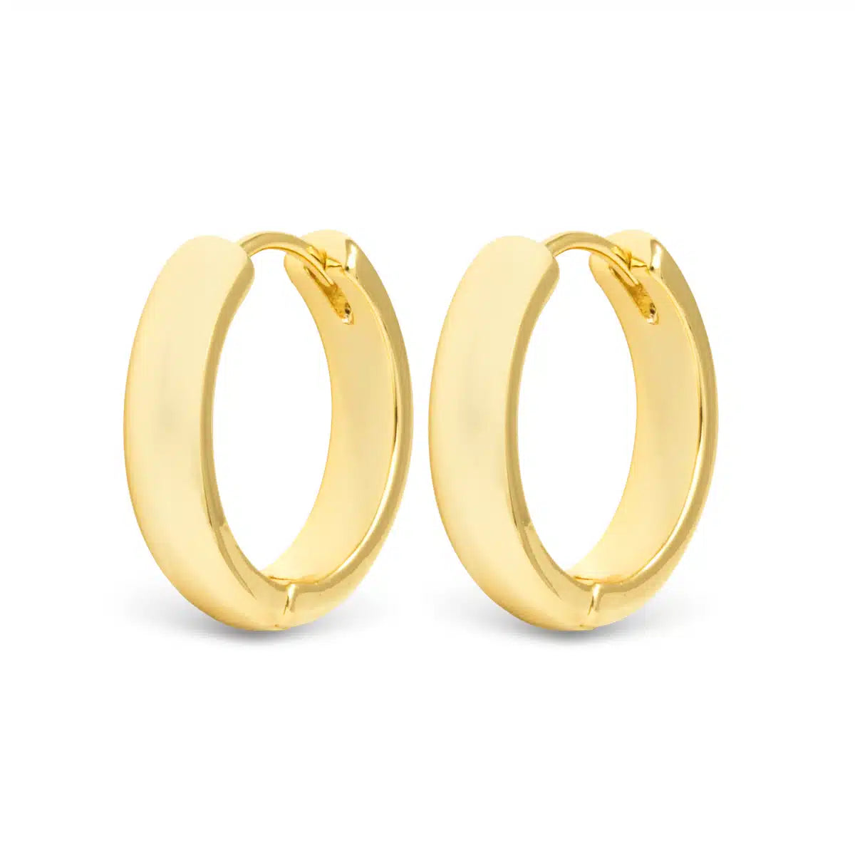 Stacy Small Hoop Gold Earrings - 50572