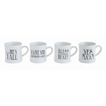 Stoneware Mug with Southern Saying