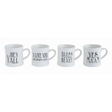 Stoneware Mug with Southern Saying