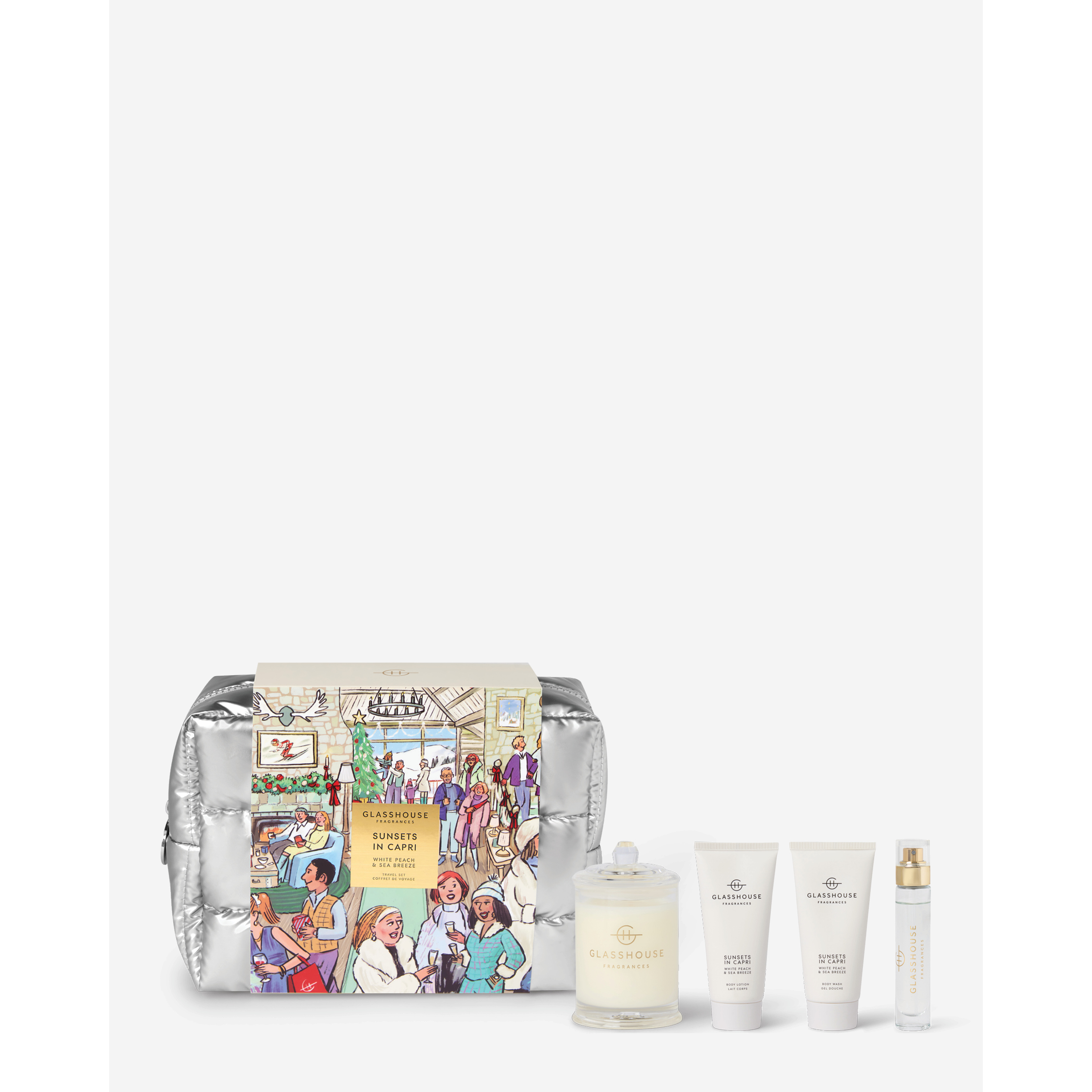 Sunsets In Capri Fragrance Christmas Travel Set