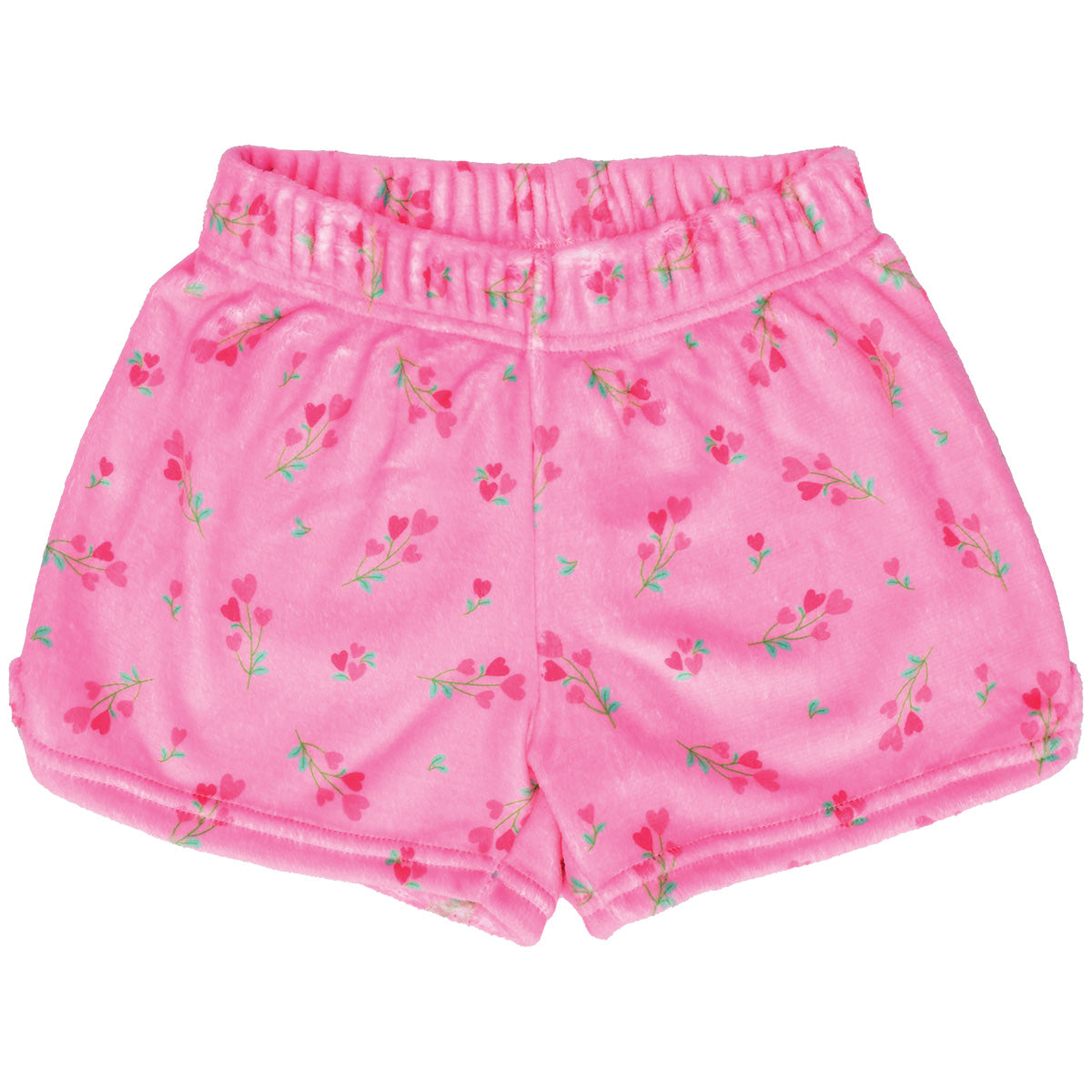 Sweet Pink Plush Shorts