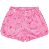 Sweet Pink Plush Shorts