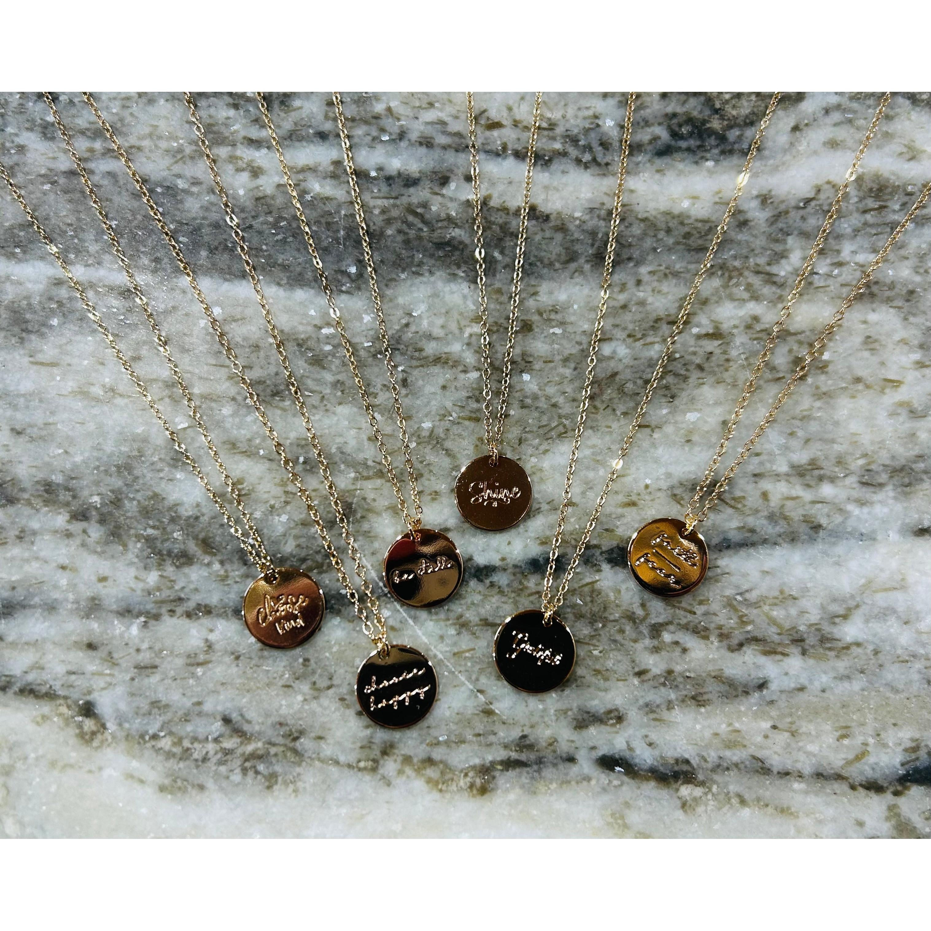 Sweet Word Necklace