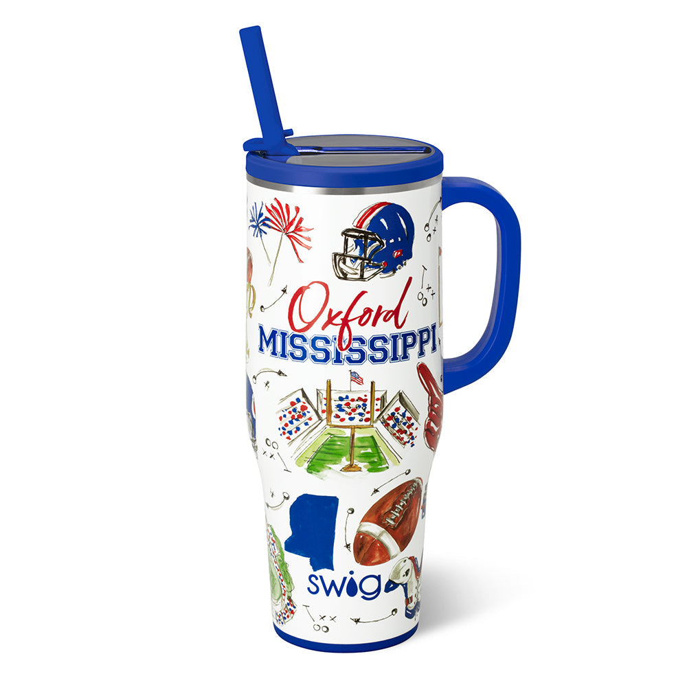Swig Tailgates In Oxford Mega Mug - 40oz