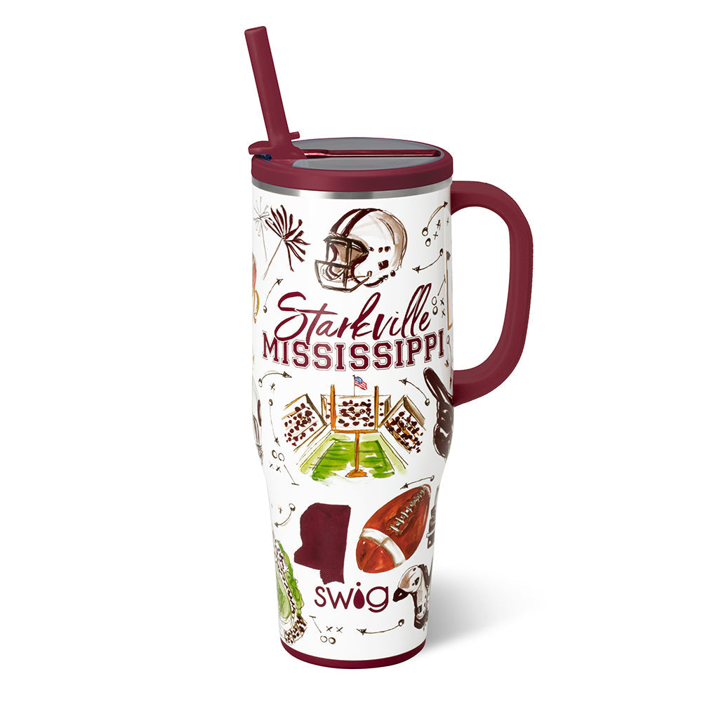 Swig Tailgates In Starkville Mega Mug - 40oz