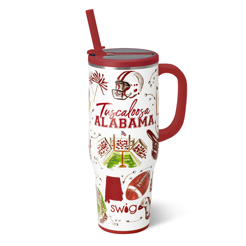Swig Tailgates In Tuscaloosa Mega Mug - 40oz