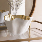 THANNI Ice Bucket - White + Gold