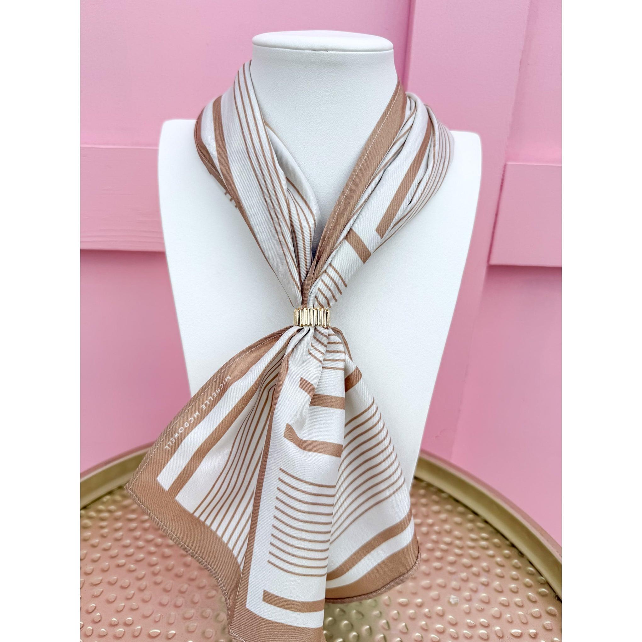 Tailored Stripe Drew Scarf