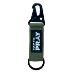 Tap To Pray Tactical Carabiner Keychain