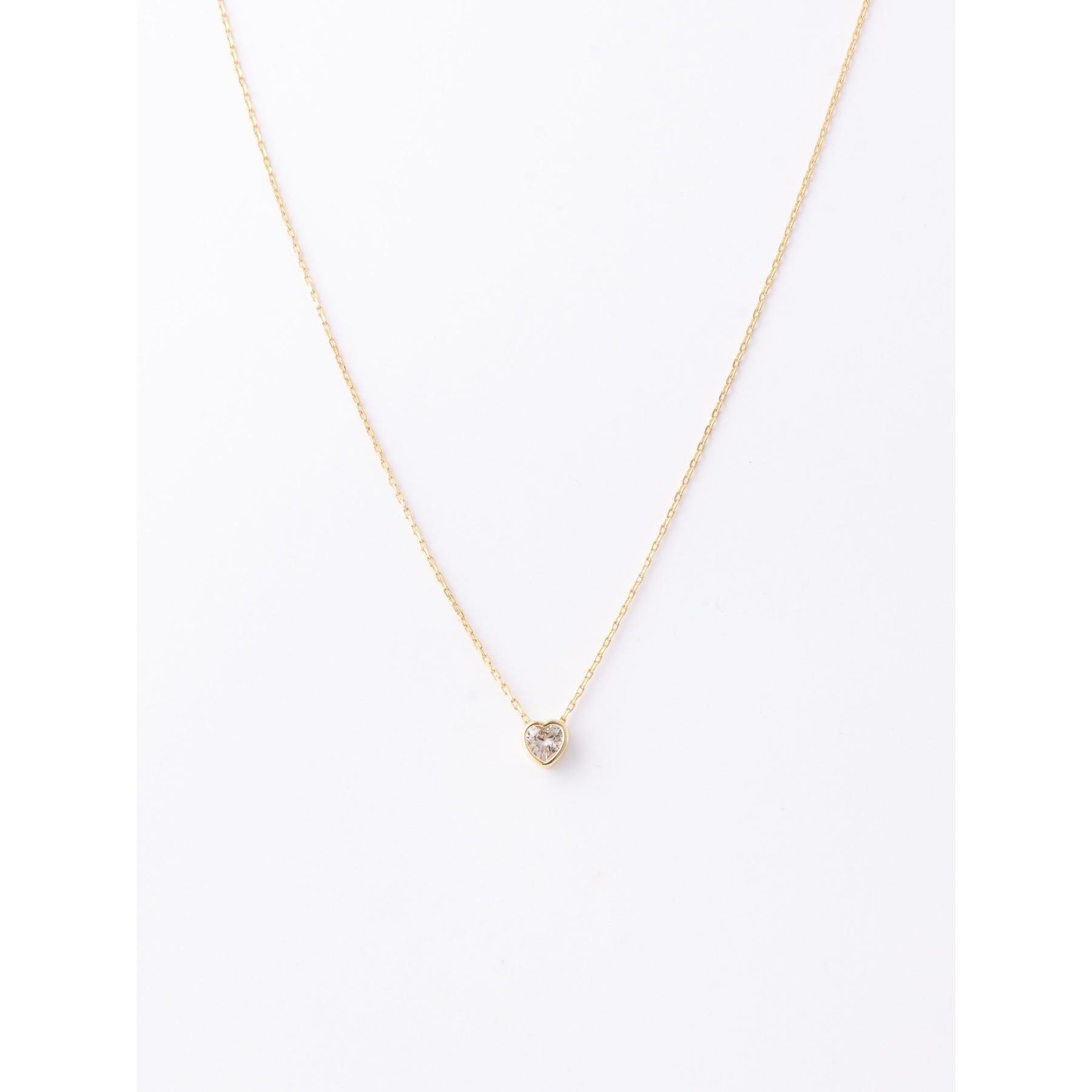 Tara Clear Heart Necklace