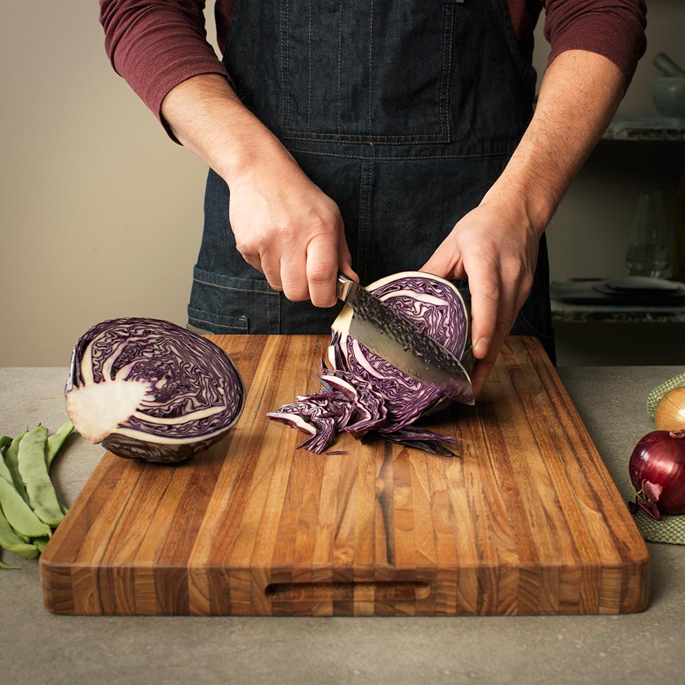 Teakhaus Edge Grain Teak Cutting Board -24x18x1.5 -107