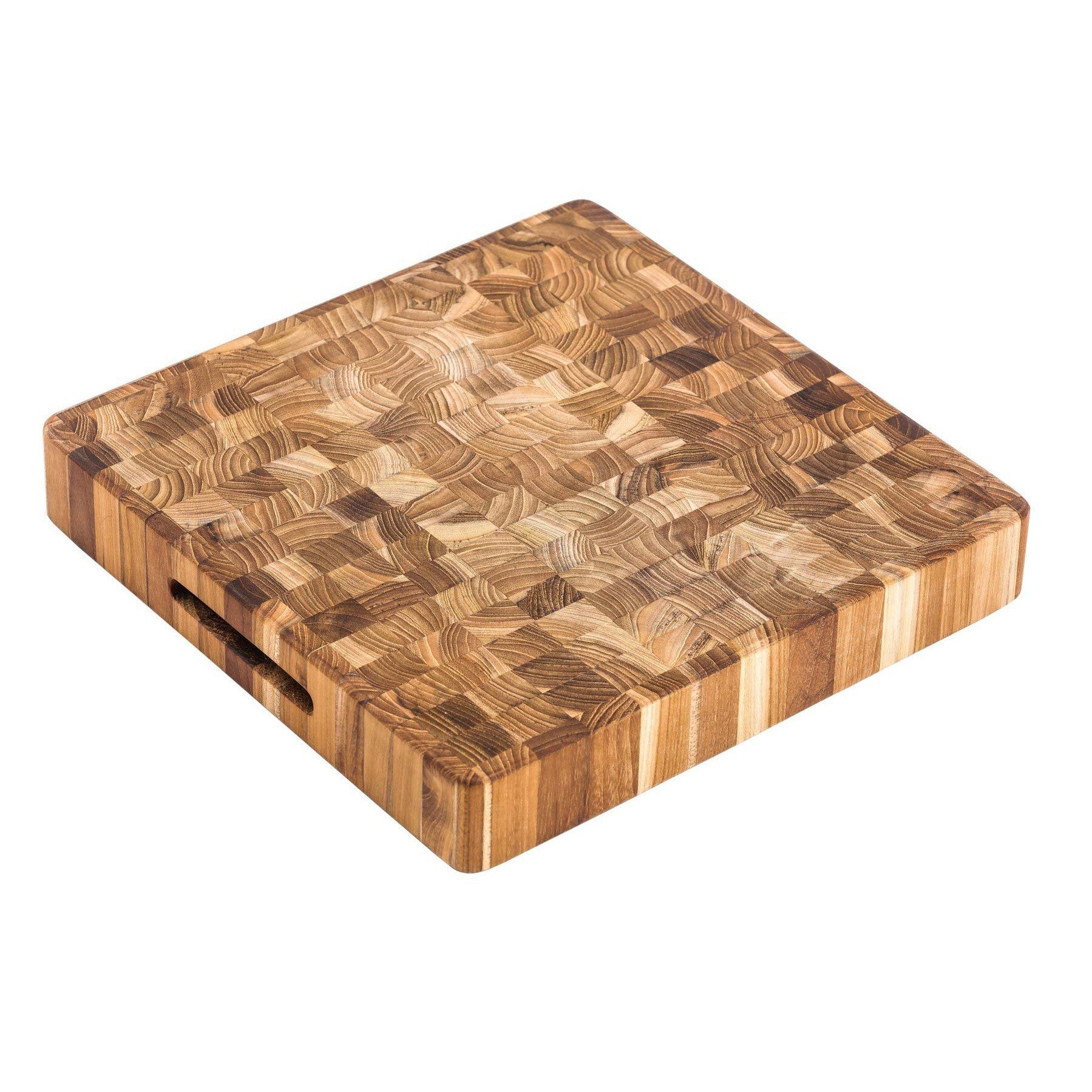 Teakhaus End Grain Teak Cutting Board -12x12x2 -317