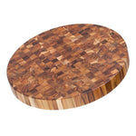 Teakhaus End Grain Teak Cutting Board -18x2 -303