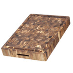 Teakhaus End Grain Teak Cutting Board -20x14x2.5 -313