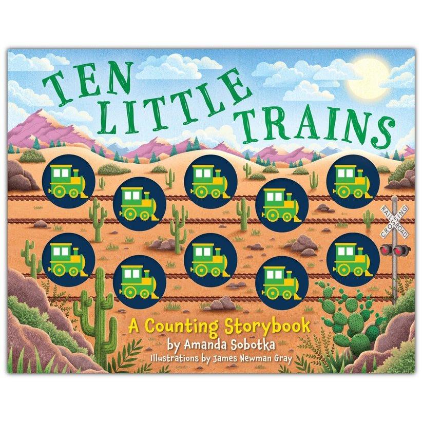 Ten Little Trains Book