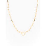 Thea Gold Charm Necklace- 18"