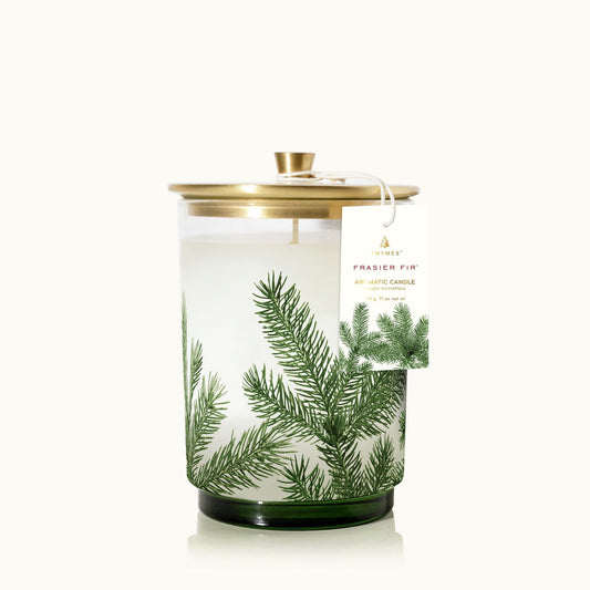 Thymes Frasier Fir Heritage Medium Pine Needle Luminary