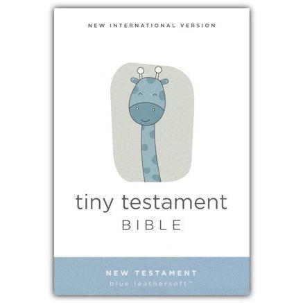 Tiny Testament Bible Blue