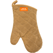 Traeger BBQ Mitt/Brown Canvas & Leather