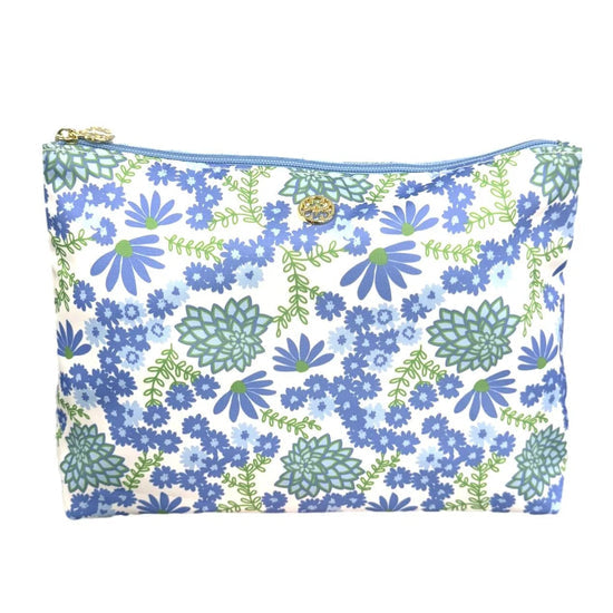 Travel Pouch - Daisy Chain White