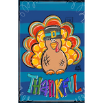 Turkey Garden Glam Flag