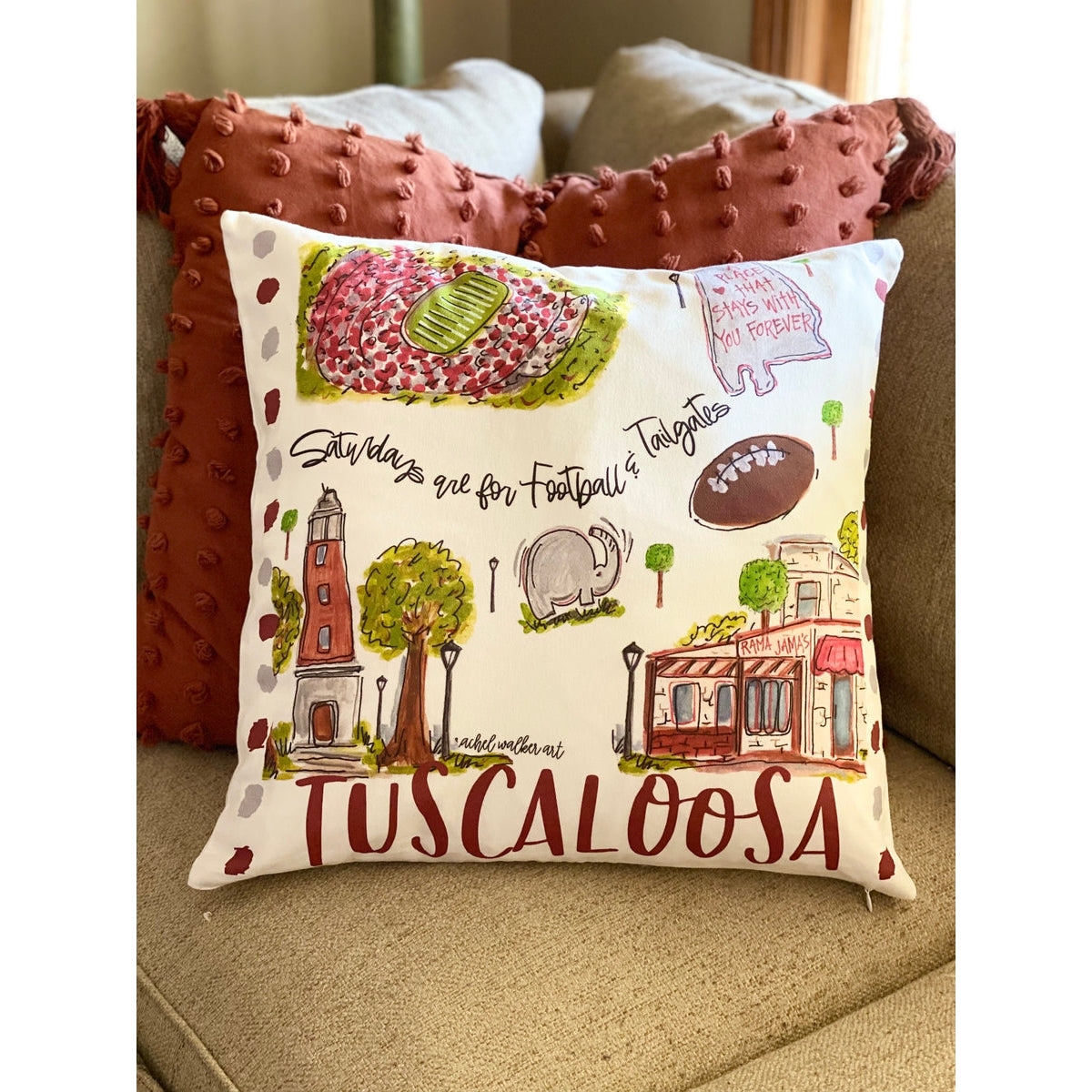 Tuscaloosa Pillow