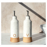 Two Tone Ceramic Oil/Vinegar Set