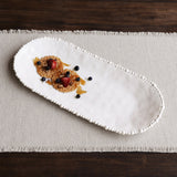VIDA Alegria Large Oval Platter - White
