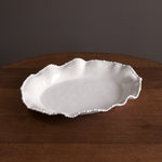 VIDA Alegria Oval Platter - White