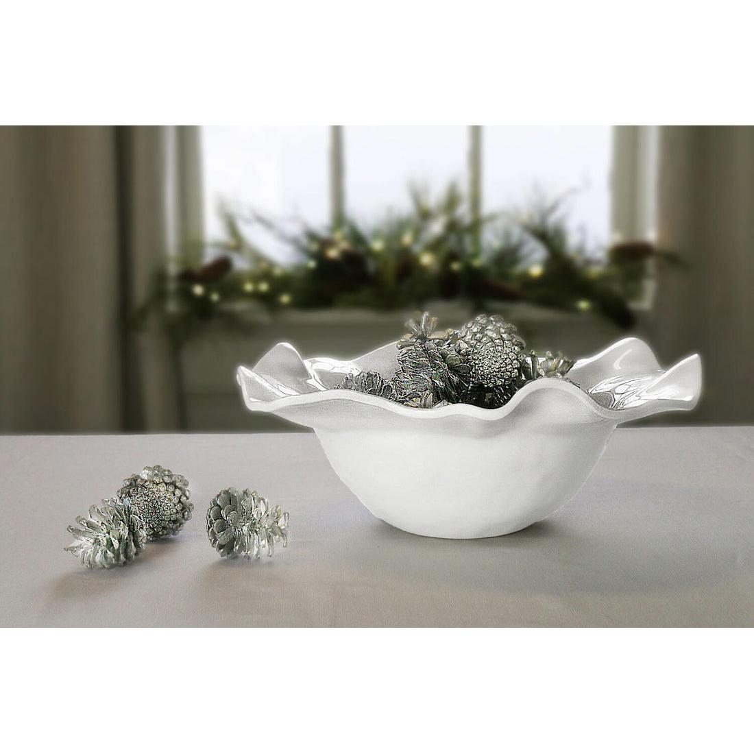 VIDA Havana Large Bowl - White