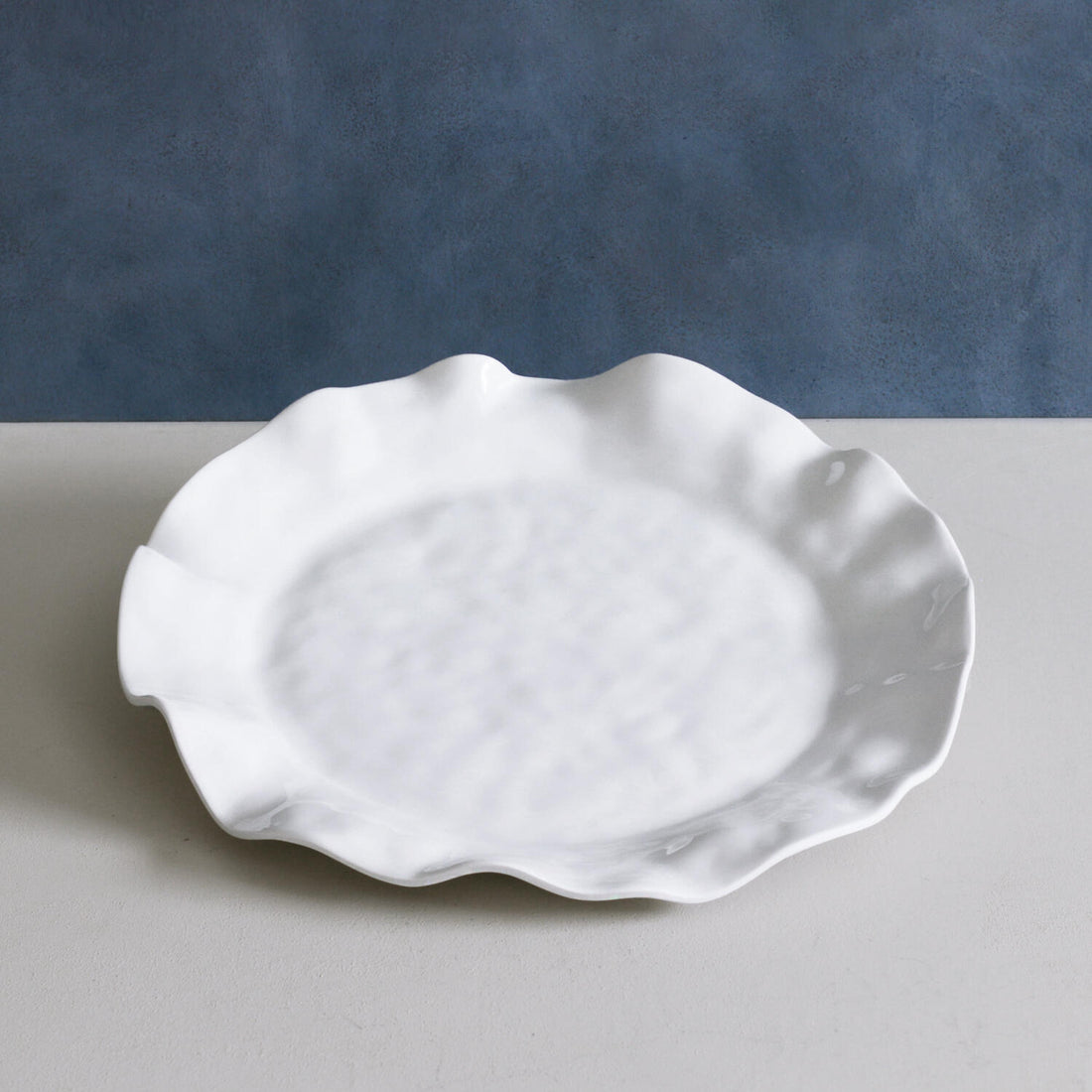 VIDA Havana Round Platter - White
