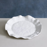 VIDA Havana Round Platter - White
