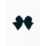Velvet Green Magnetic Bow