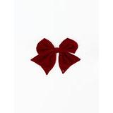 Velvet Red Magnetic Bow