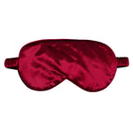 Velvet Sleep Mask - Burgundy