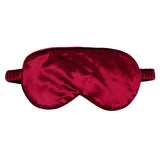 Velvet Sleep Mask - Burgundy