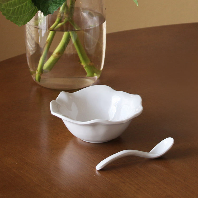 Vida Havana Mini Bowl With Spoon - White