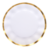 Wavy Dinner Plate 10.5" - Everyday White