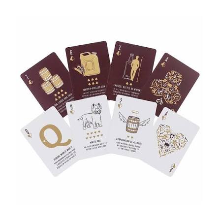 Whisky Trivia Waterproof Playing Cards