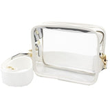White Camera Crossbody