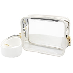 White Camera Crossbody
