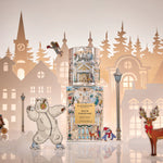 White Christmas Candle