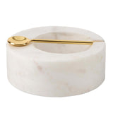 White Marble Pinch Pot