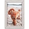 Whitewash Beaded Frame 4x6