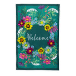 Wildflowers Welcome Textile Decor