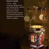 Kyoto In Bloom Candle with Spinning Carousel Gift Set