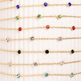Kristina Birthstone Bracelet
