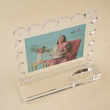 Clearly A-Nora-Ble | Scalloped Acrylic Frame