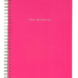 Hot Pink Church Notes Book