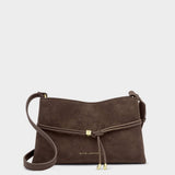 Lori Crossbody Bag | Bitter Chocolate Suedette